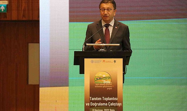 Tarım ve Orman Bakan Yardımcısı Veysel Tiryaki: "Artık geleneksel tarımı yapacak durumda değiliz"