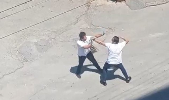 Tartıştığı şahsın saldırısına uğrayan hasta nakil ambulansı şoförü yumruklara böyle direndi