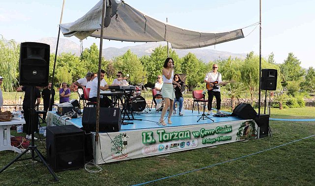 Tarzan ve Çevre Günlerinde renkli görüntüler