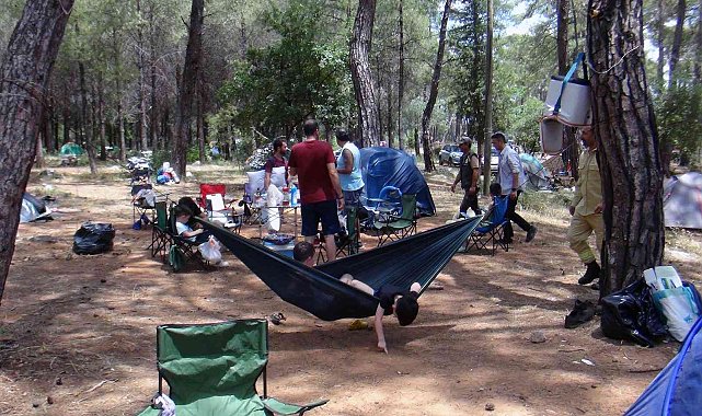 Tatilcilerin yeni gözdesi, çadır turizmi