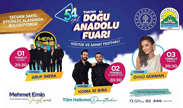 Tatvan Doğu Anadolu Fuarı başlıyor