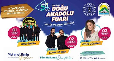 Tatvan Doğu Anadolu Fuarı başlıyor