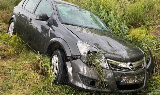 Tavşanlı'da trafik kazası: 2 yaralı