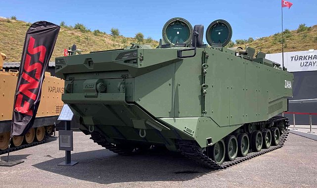 TCG Anadolu'nun zırhlı amfibi hücum aracı hazır