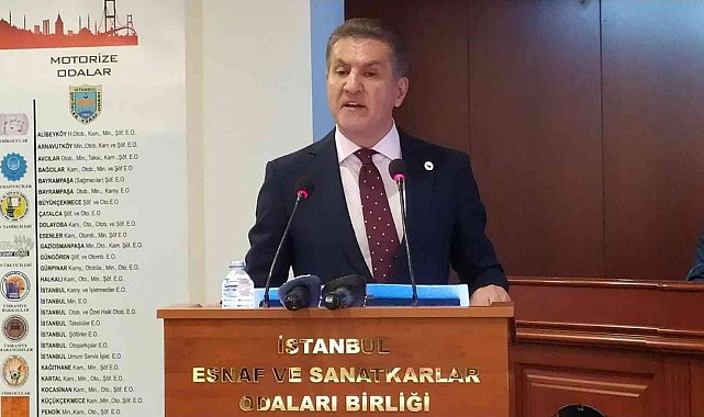 TDP Genel Başkanı Sarıgül&#039;den İstanbul Esnaf ve Sanatkarlar Odası Birliği&#039;ne ziyaret