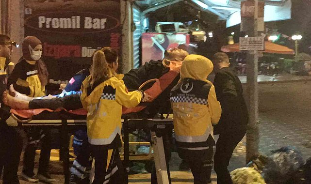 Tekel büfe kurşunlandı: 2 yaralı