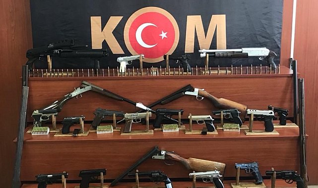 Tekirdağ&#039;da kaçak silah imalatına dev operasyon: 42 adreste 26 gözaltı