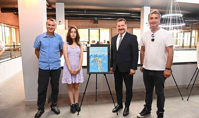 Temiz hava ve suyu resmettiler