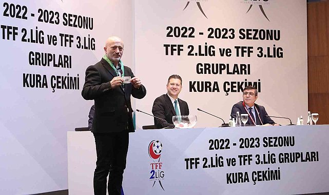 TFF 2. Lig&#039;de gruplar belli oldu