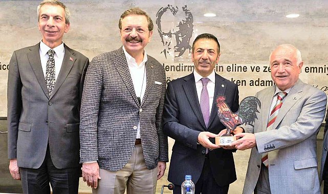TOBB Başkanı Hisarcıklıoğlu, DTO üyeleri ve iş dünyasıyla buluştu