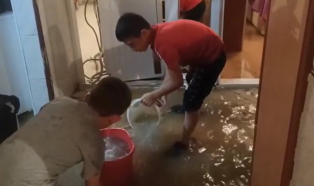 Tokat'ta sağanak yağış su baskınlarına neden oldu