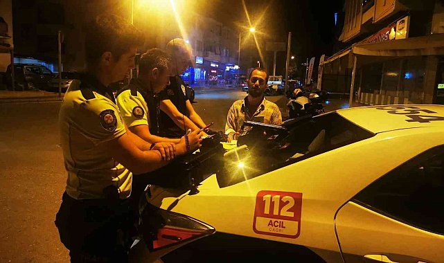 Trafik denetimlerine takılan alkollü sürücüler ceza yemekten kurtulamadı