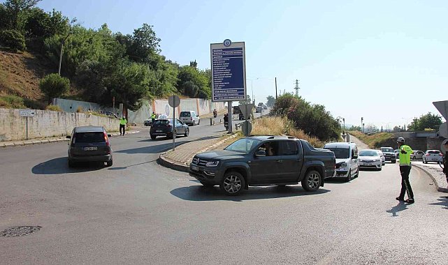 Trafik ekipleri öğrenciler için seferber oldu