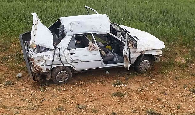 Trafik kazası 1&#039;i ağır 3 yaralı