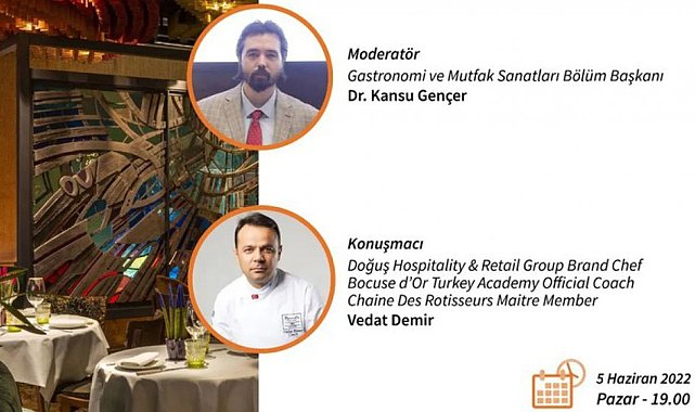TUBİF'te "Gastronomiye Holistik Yaklaşım ve Markalaşma" isimli söyleşi