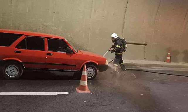 Tüneller bölgesinde acil durum tatbikatı gerçekleştirildi