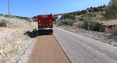 Turgutlu Belediyesi 10 kilometre asfalt serdi