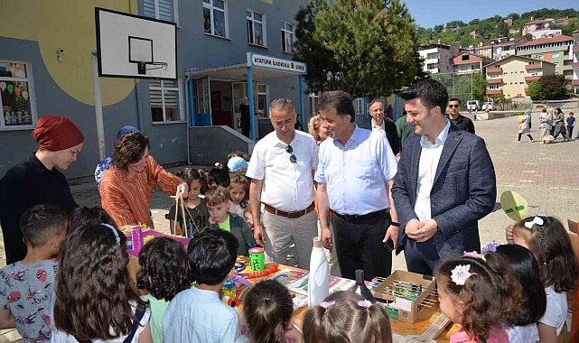 Türkeli'de Geri Dönüşüm Sergisi