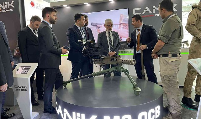 Türkiye&#039;nin gururu &#039;CANiK M2 QCB&#039;, SEDEC Fuarı&#039;nda