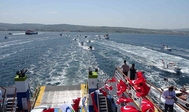 Türklerin Anadolu'dan Rumeli'ye geçişi 668 yıl sonra yeniden canlandırıldı