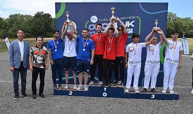 Tuzla Belediyesi okçuluk turnuvası tamamlandı