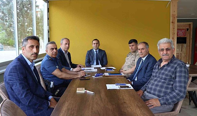 Üniversite sınavı öncesi Oltu&#039;da güvenlik toplantısı yapıldı