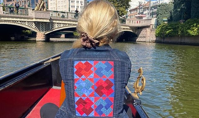 Unutulan kırk yama sanatı kot ceketlerle yeniden modaya dönüştü