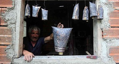 Unutulmaya yüz tutmuş 'Kelek' sanatı onun ellerinde canlanıyor