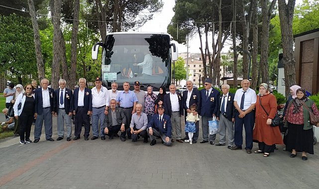 Ünye'de gaziler için anlamlı gezi