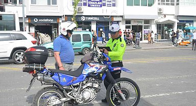 Uşak'ta bin 471 sürücüye para cezası