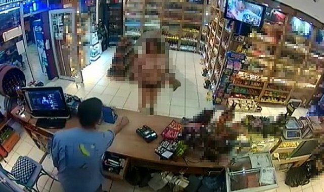 Üstsüz alışveriş yapan kadın serbest bırakıldı