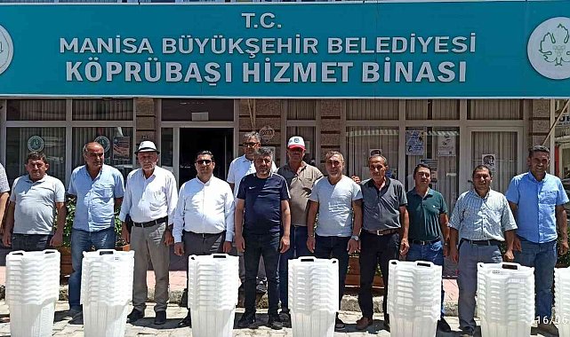 Üzümün başkentinde üreticiye kelter desteği