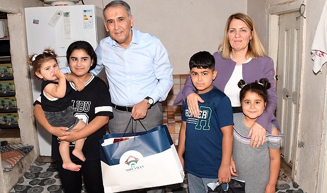 Vali Çuhadar, baba hasreti çeken çocuklarla bir araya geldi