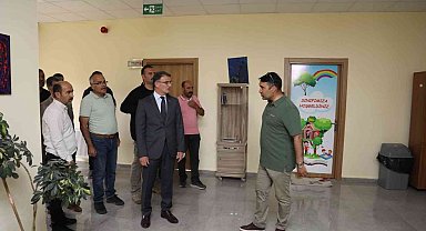 Vali Ozan Balcı Eski Fidanlık Parkı'nda incelemelerde bulundu