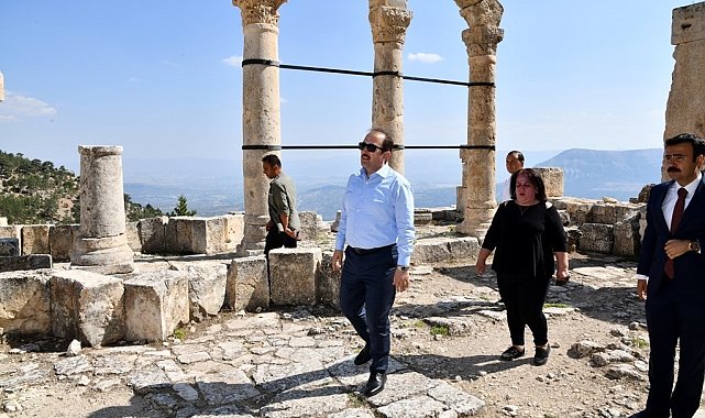 Vali Pehlivan, Mut&#039;un doğal ve tarihi güzelliklerini gezdi