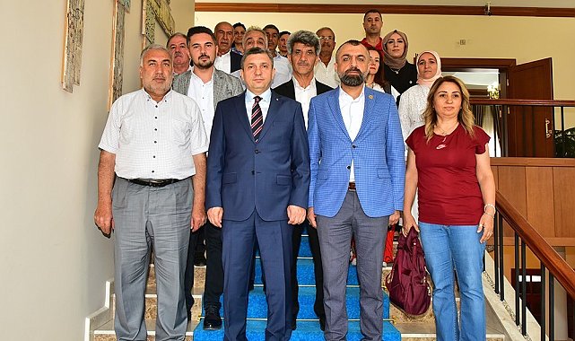 Vali Şahin&#039;e ziyaretler devam ediyor