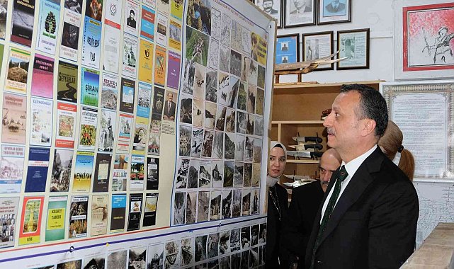 Vali Taşbilek 55 yıllık emekle hazırlanan sergiyi ziyaret etti