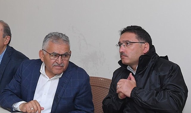 Valilik ile Büyükşehir el ele, omuz omuza Kayseri için çalışıyor