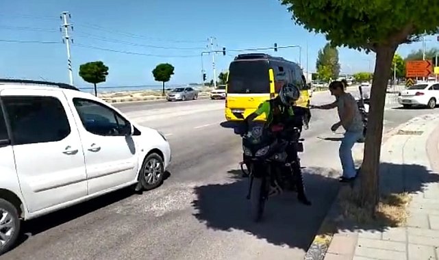 Van polisi 35 öğrenciyi sınava yetiştirdi