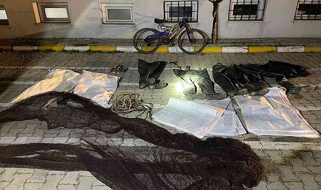 Van&#039;da kaçak avlanmış 4,5 ton canlı inci kefali ele geçirildi