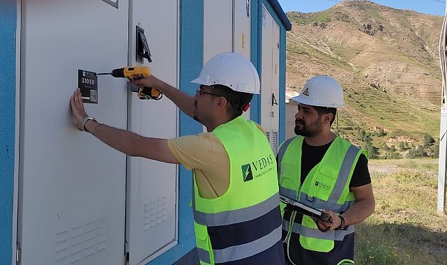 VEDAŞ&#039;tan karekod çalışması