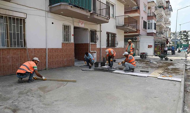 Yalova Belediyesi'nden Fevziçakmak Mahallesi'nde alt ve üstyapı çalışması