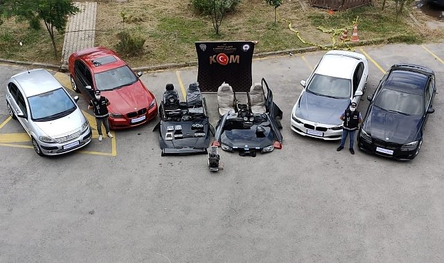 Yalova merkezli 3 ildeki &quot;change oto ve oto parçası&quot; operasyonunda 3 tutuklama