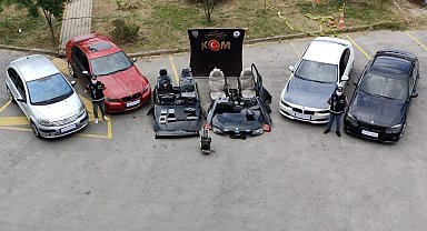 Yalova merkezli 3 ildeki "change oto ve oto parçası" operasyonunda 3 tutuklama