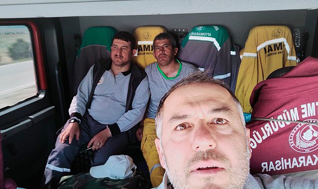Yangın söndürme çalışmalarına destek için yola çıktılar