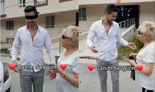 Yaşlı kadının paylaşımı sosyal medyayı ikiye böldü! Genç sevgilisine otomobil hediye etti