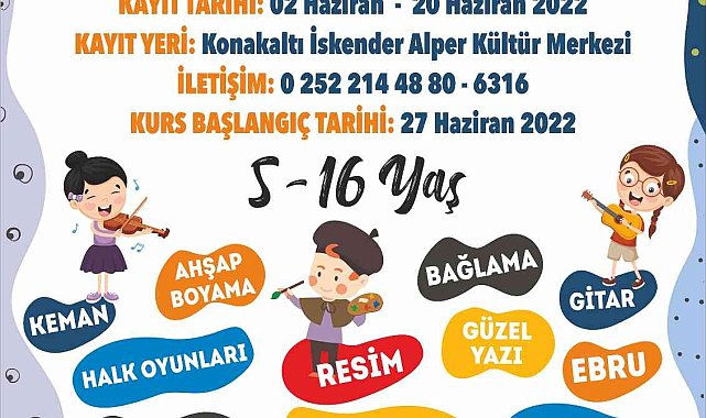 Yaz kurslarına kayıtlar başladı