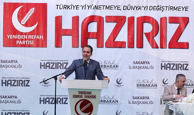 Yeniden Refah Partisi lideri Erbakan: "Yeniden Refah iktidarında önce ezilenler, önce mazlumlar anlayışı var"