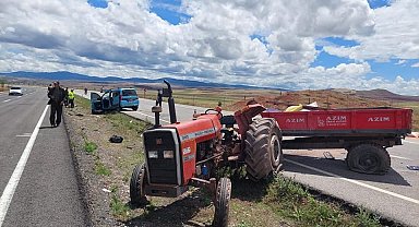 Yerköy'de trafik kazası: 1'i ağır 3 yaralı