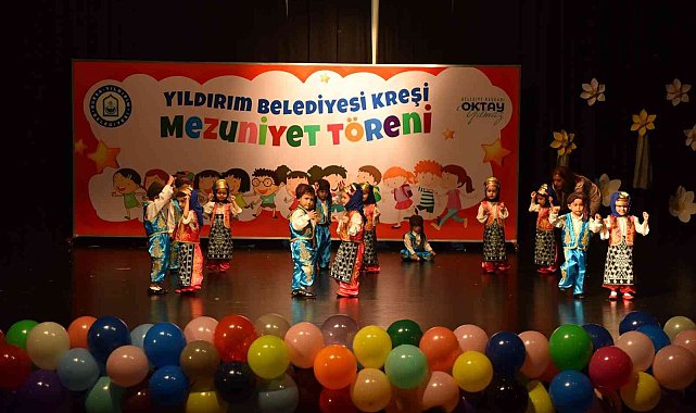 Yıldırımlı miniklerin mezuniyet heyecanı